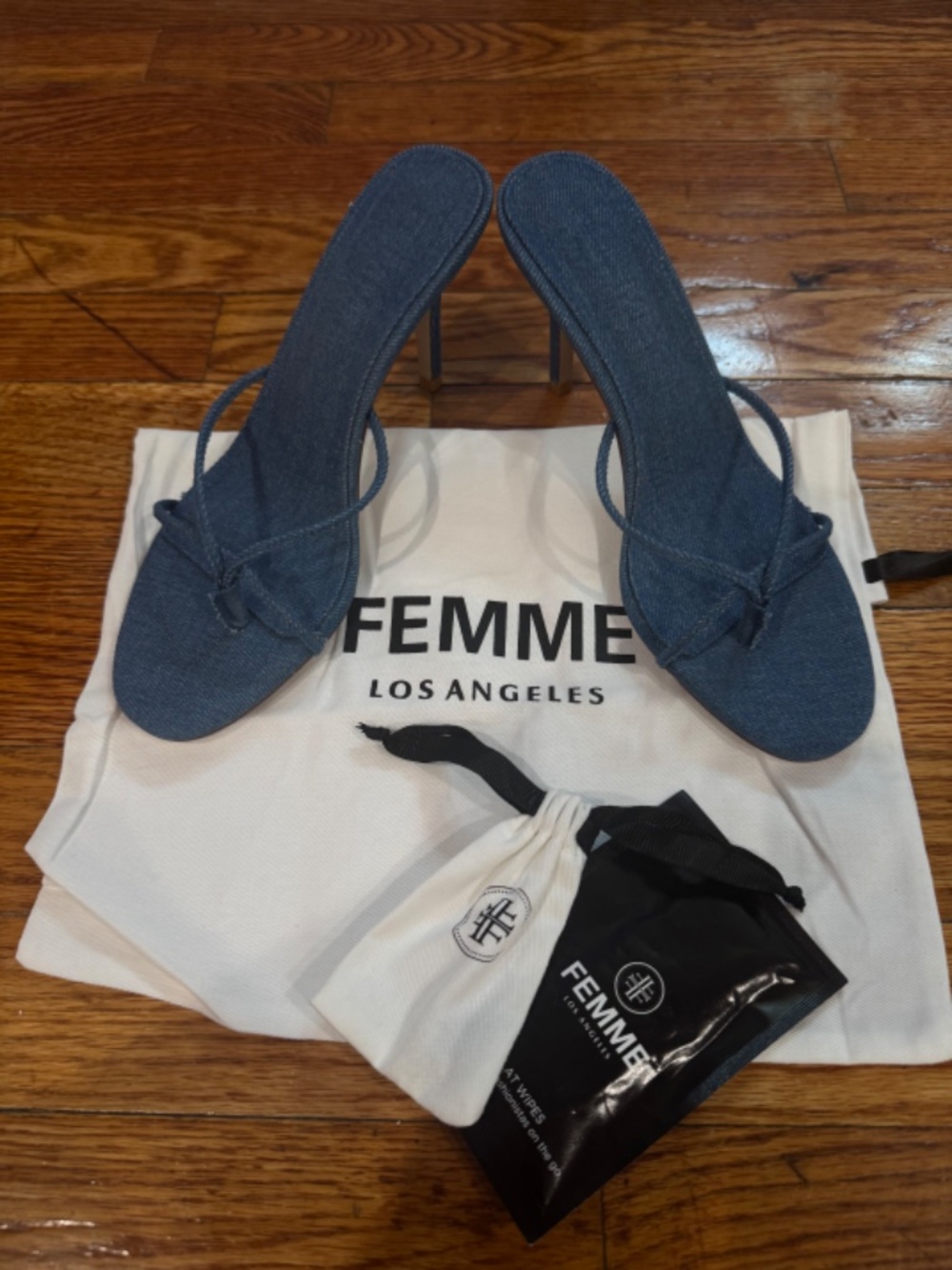 FEMME LA Sicilian Slipper - Denim